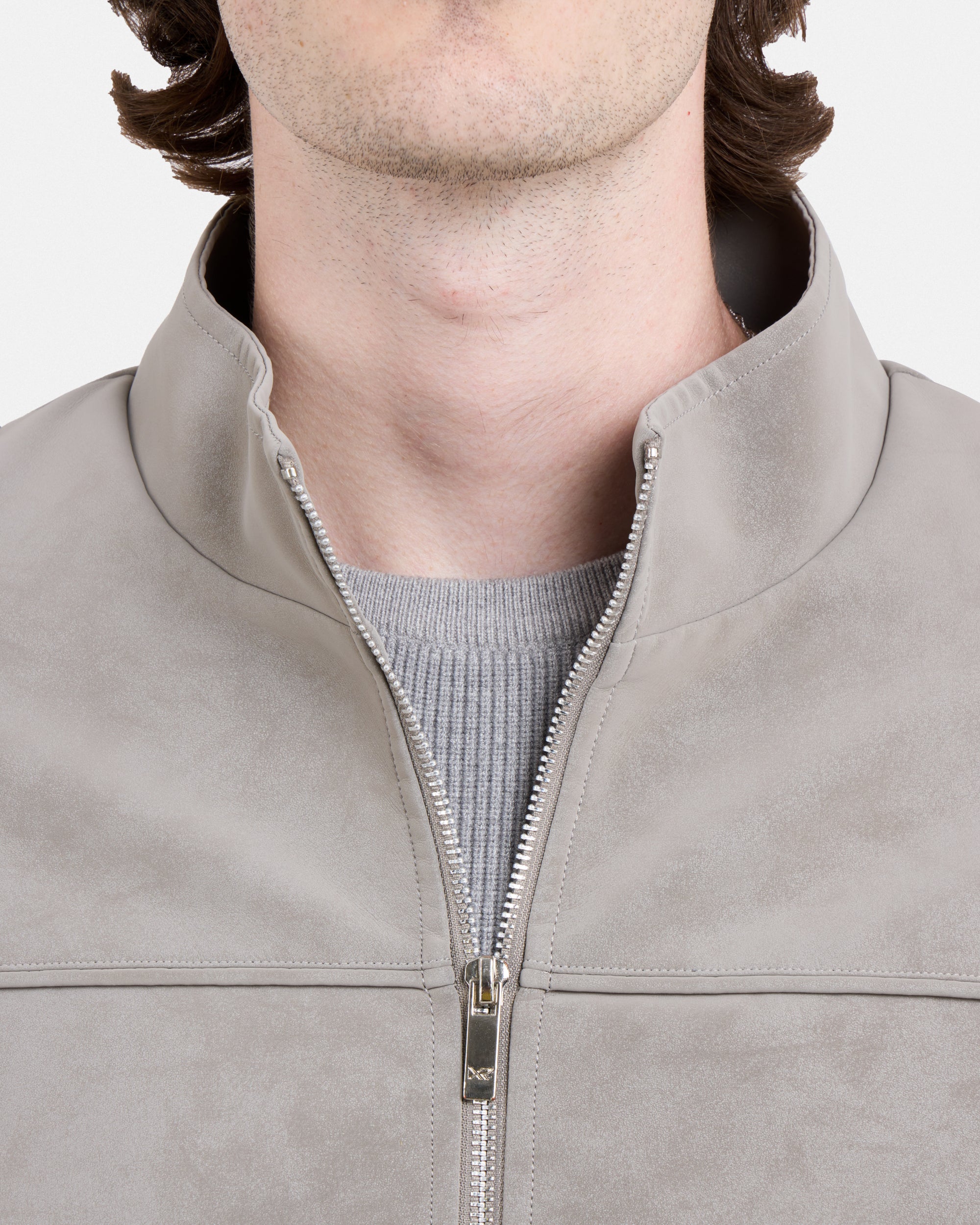 Men's Full-Zip Moto PU Jacket-thumbmail-42