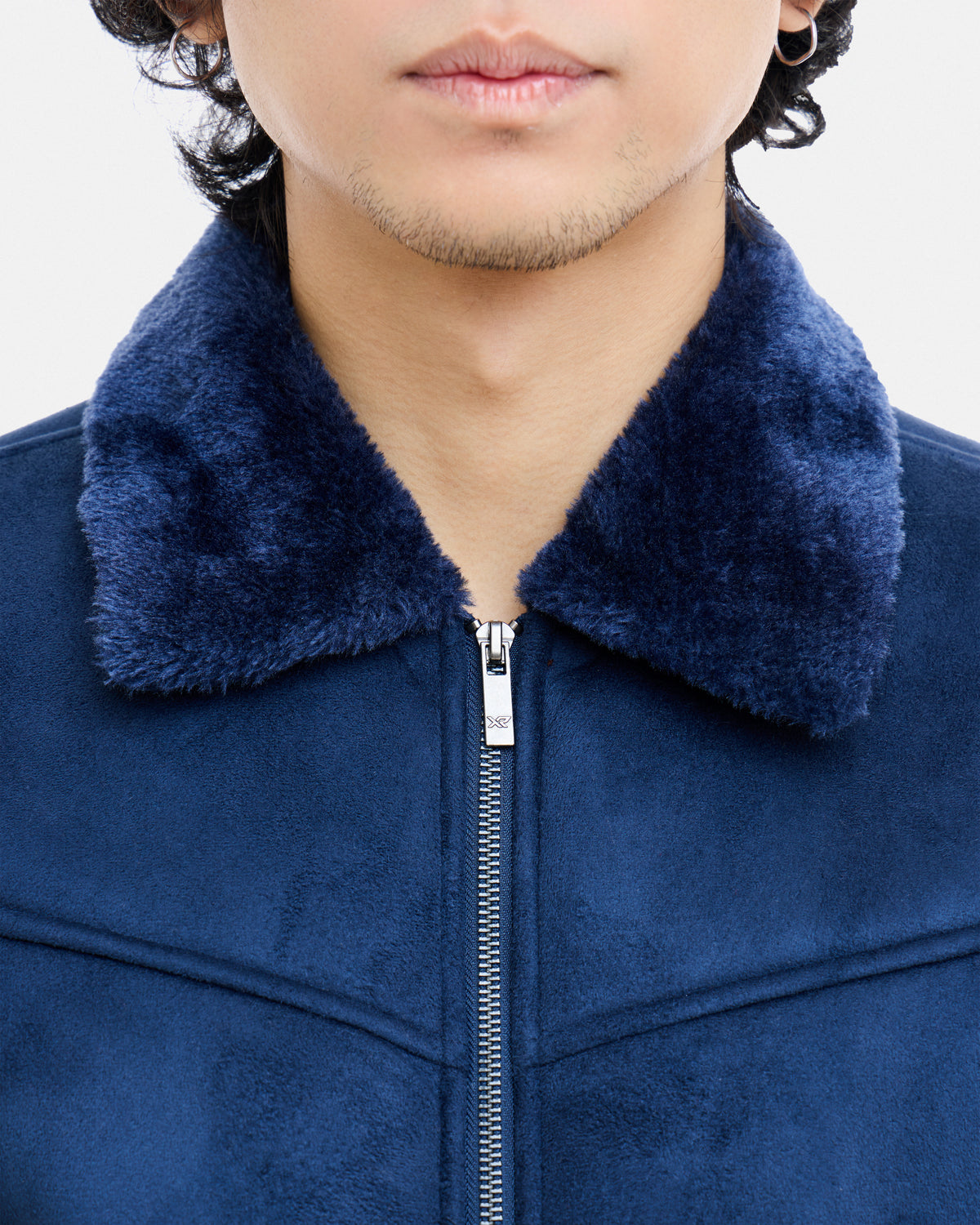 #XRJKM5101437 Suede Bomber Jacket-thumbmail-22
