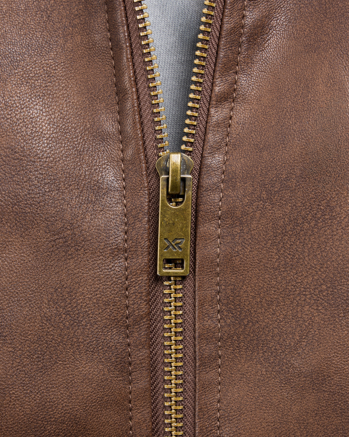 Men's PU Jacket With Faux Shearling Collar And Lining-thumbmail-14
