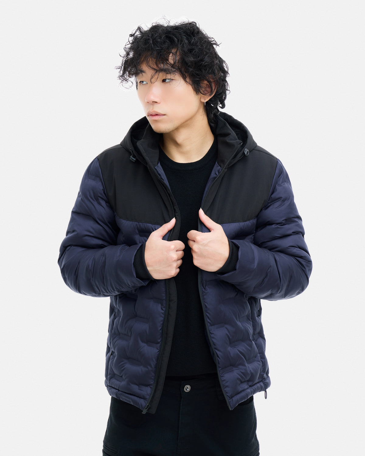 Men's Full-Zip Hooded Puffer Jacket-thumbmail-12