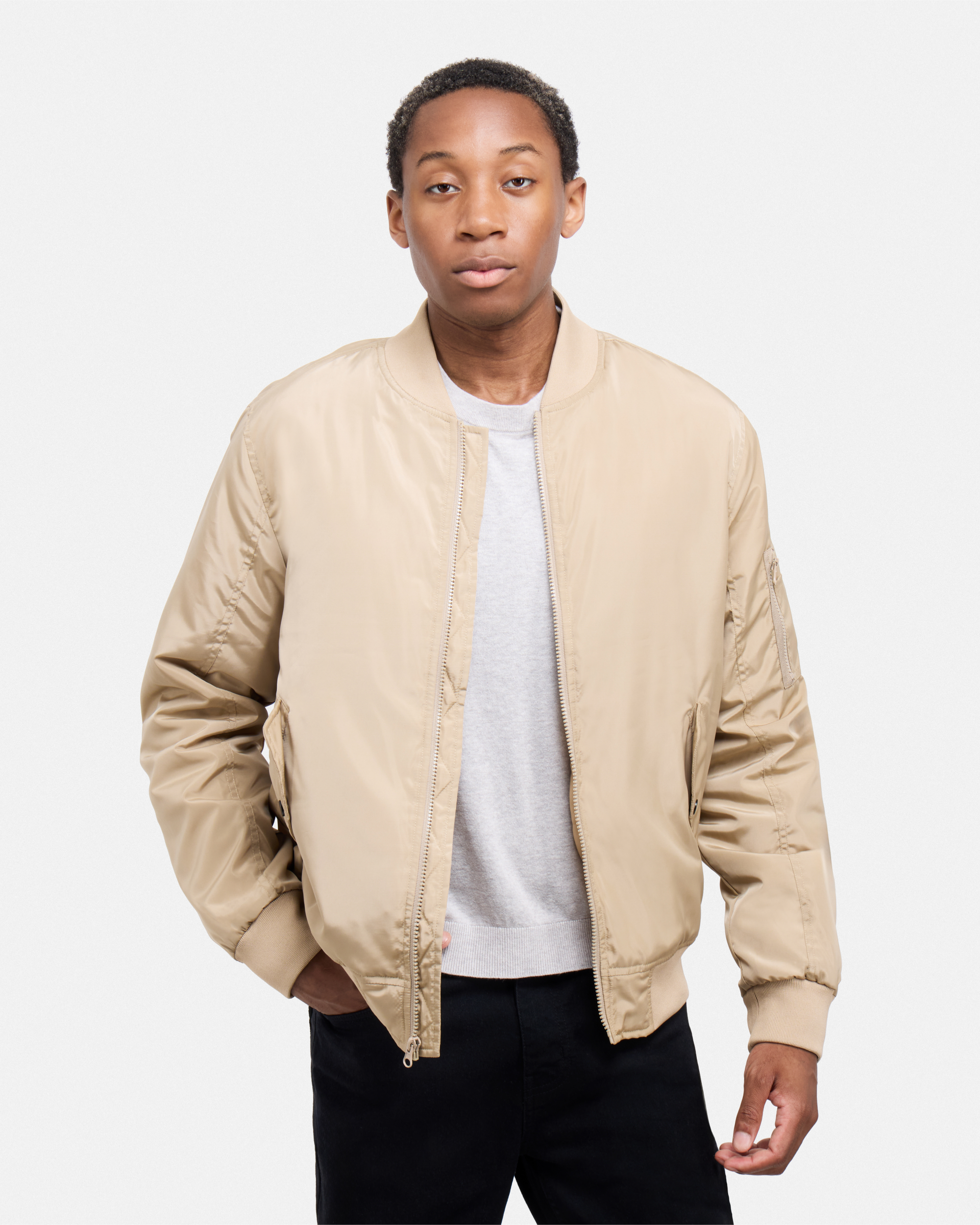 #XRJKM5102431 The Classic Lightweight Bomber Jacket-thumbmail-1