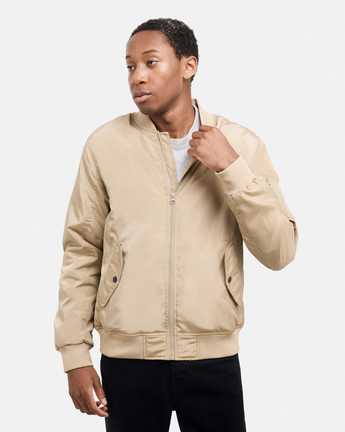 #XRJKM5102431 The Classic Lightweight Bomber Jacket-thumbmail-4