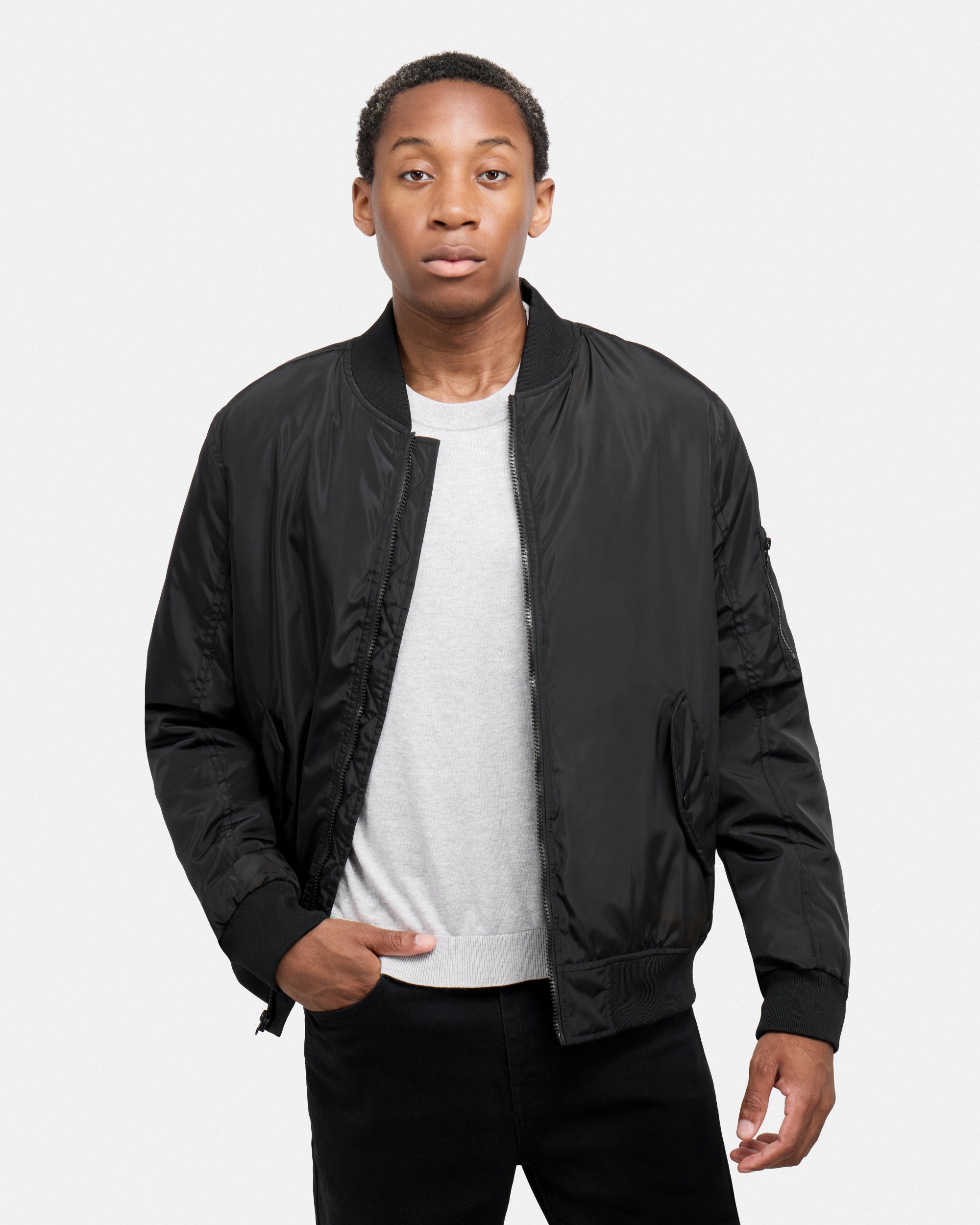 #XRJKM5102431 The Classic Lightweight Bomber Jacket-thumbmail-9