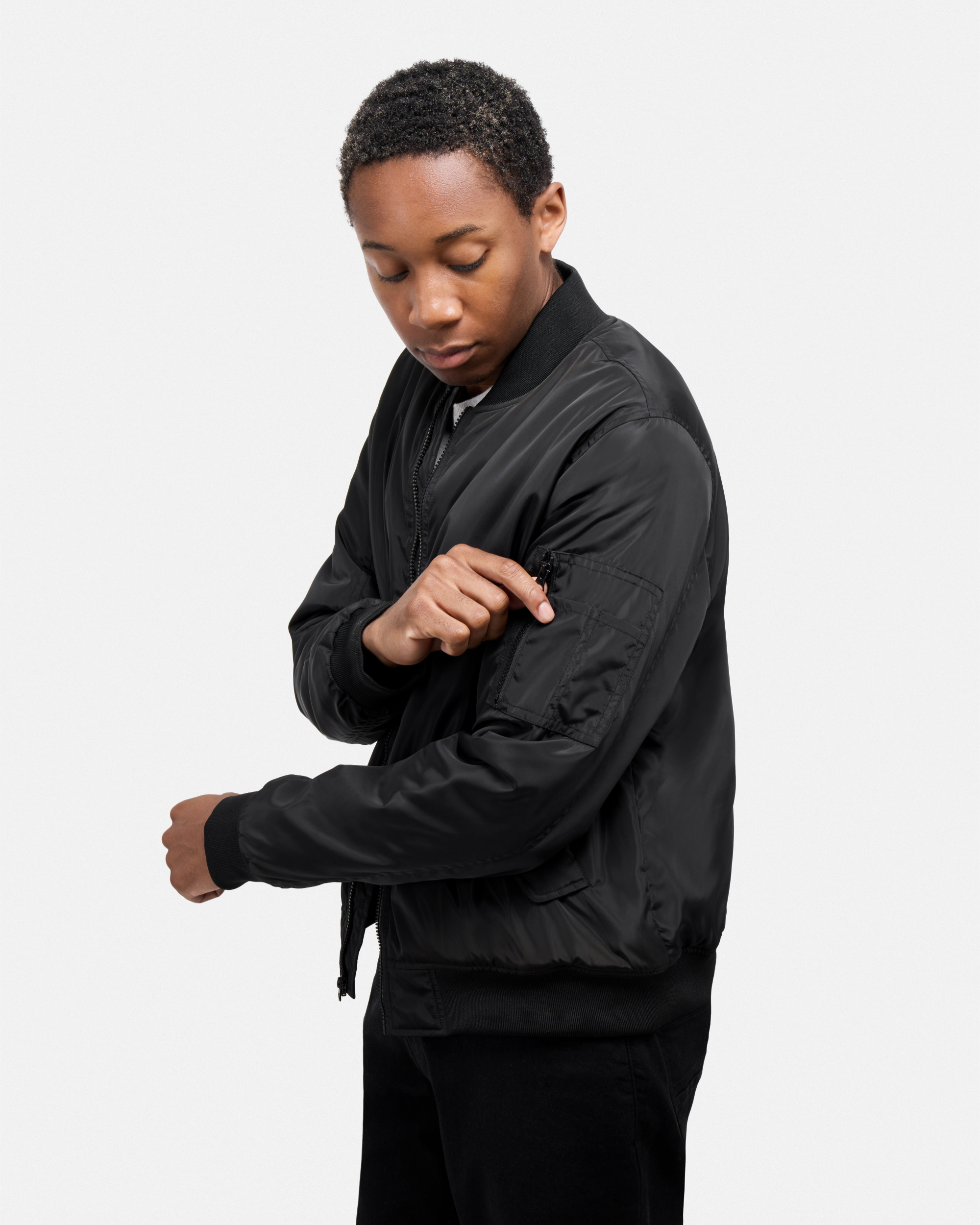 #XRJKM5102431 The Classic Lightweight Bomber Jacket-thumbmail-11
