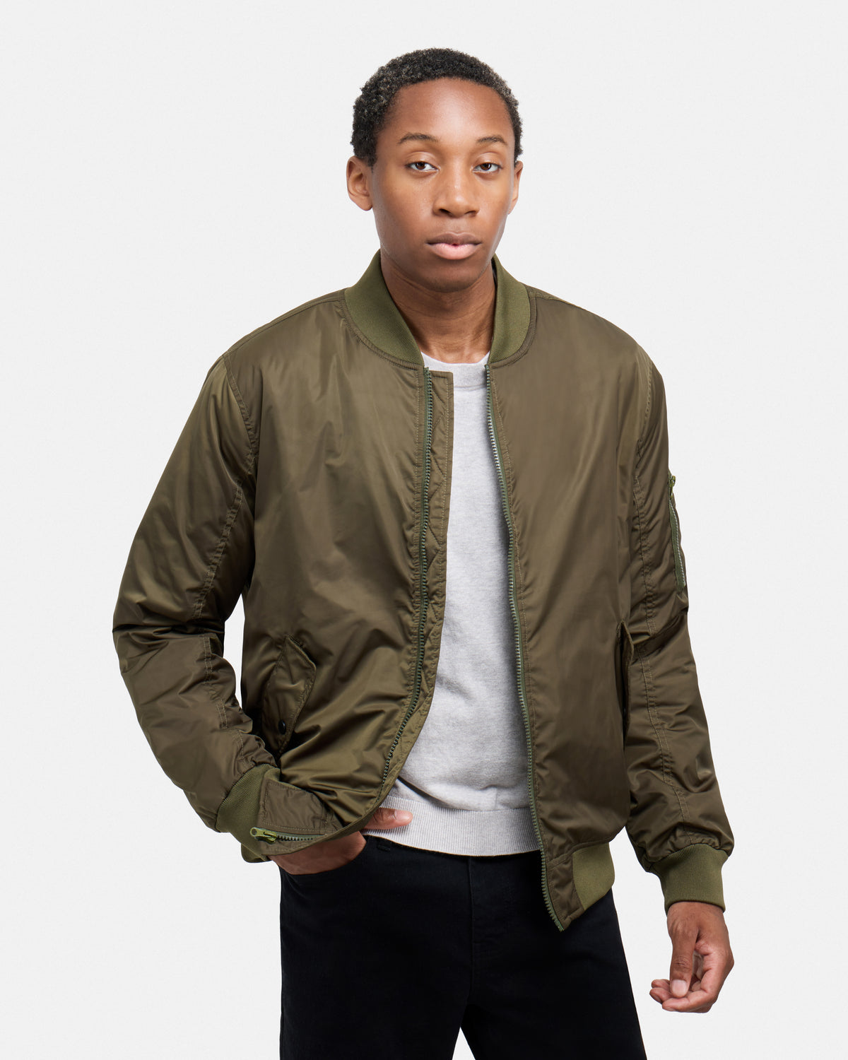 #XRJKM5102431 The Classic Lightweight Bomber Jacket-thumbmail-17