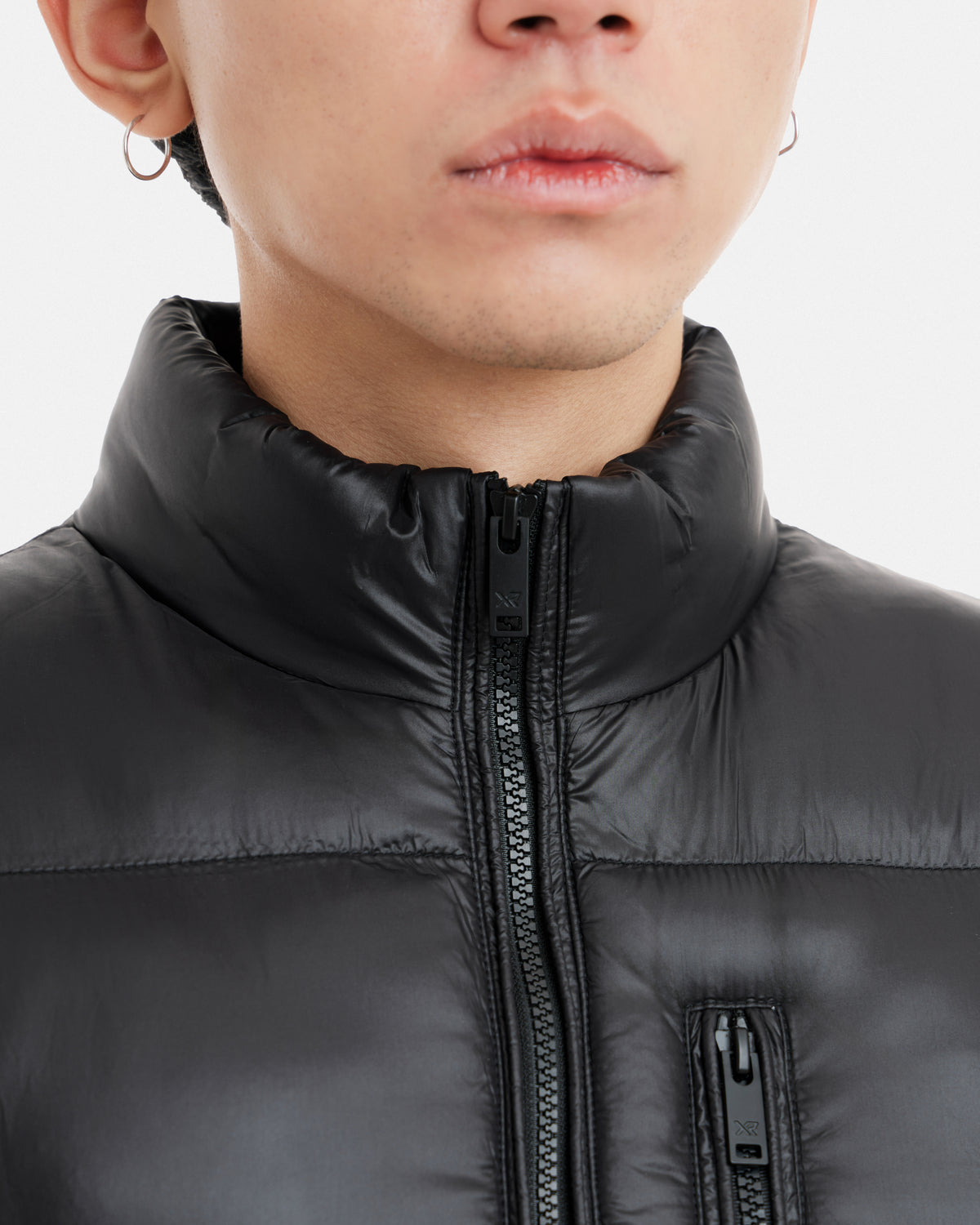 #XRJKM5102486 Quilted Puffer Vest With Chest Pocket-thumbmail-6
