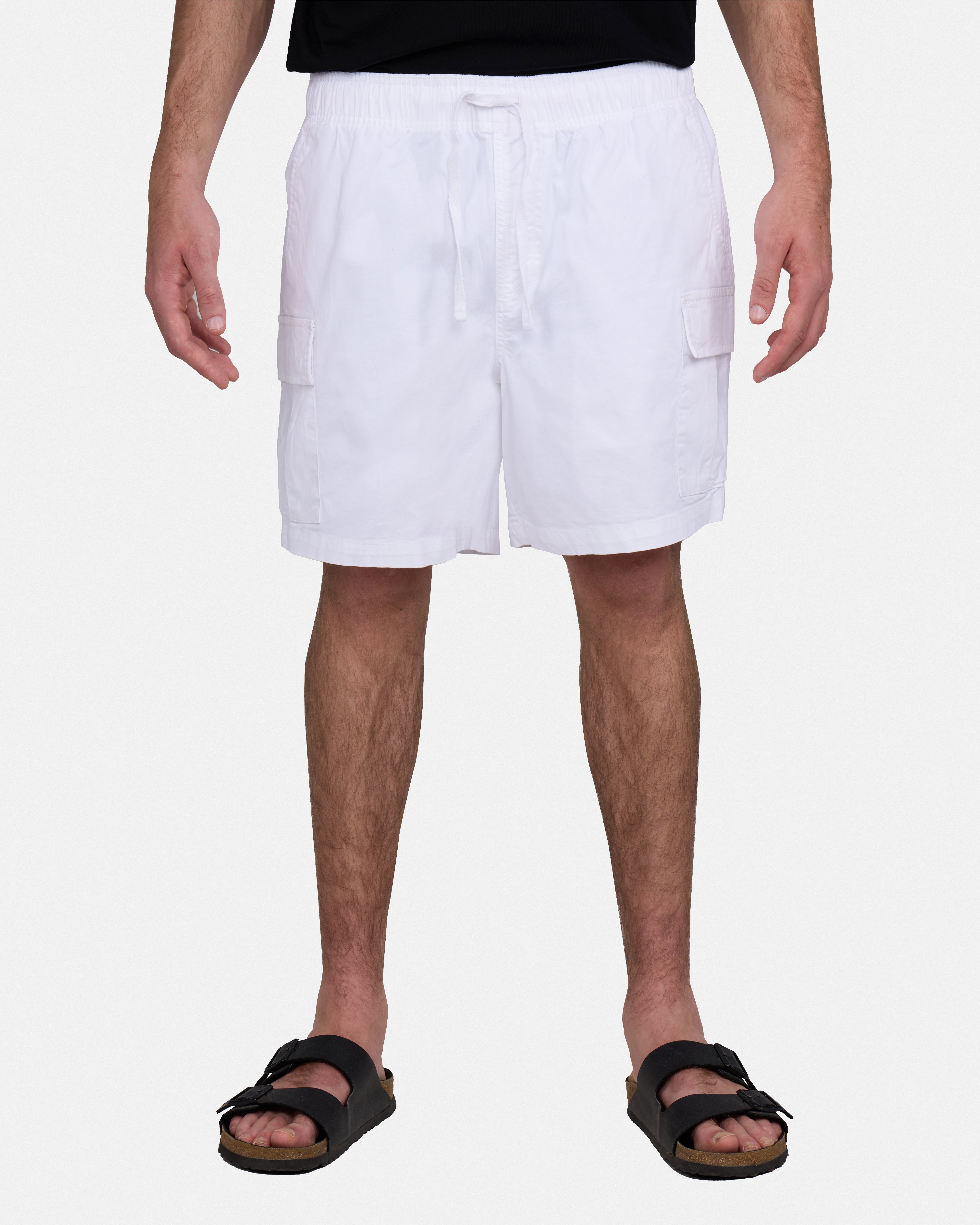 #XRSH100150 6" Elastic Waist Cargo Shorts
