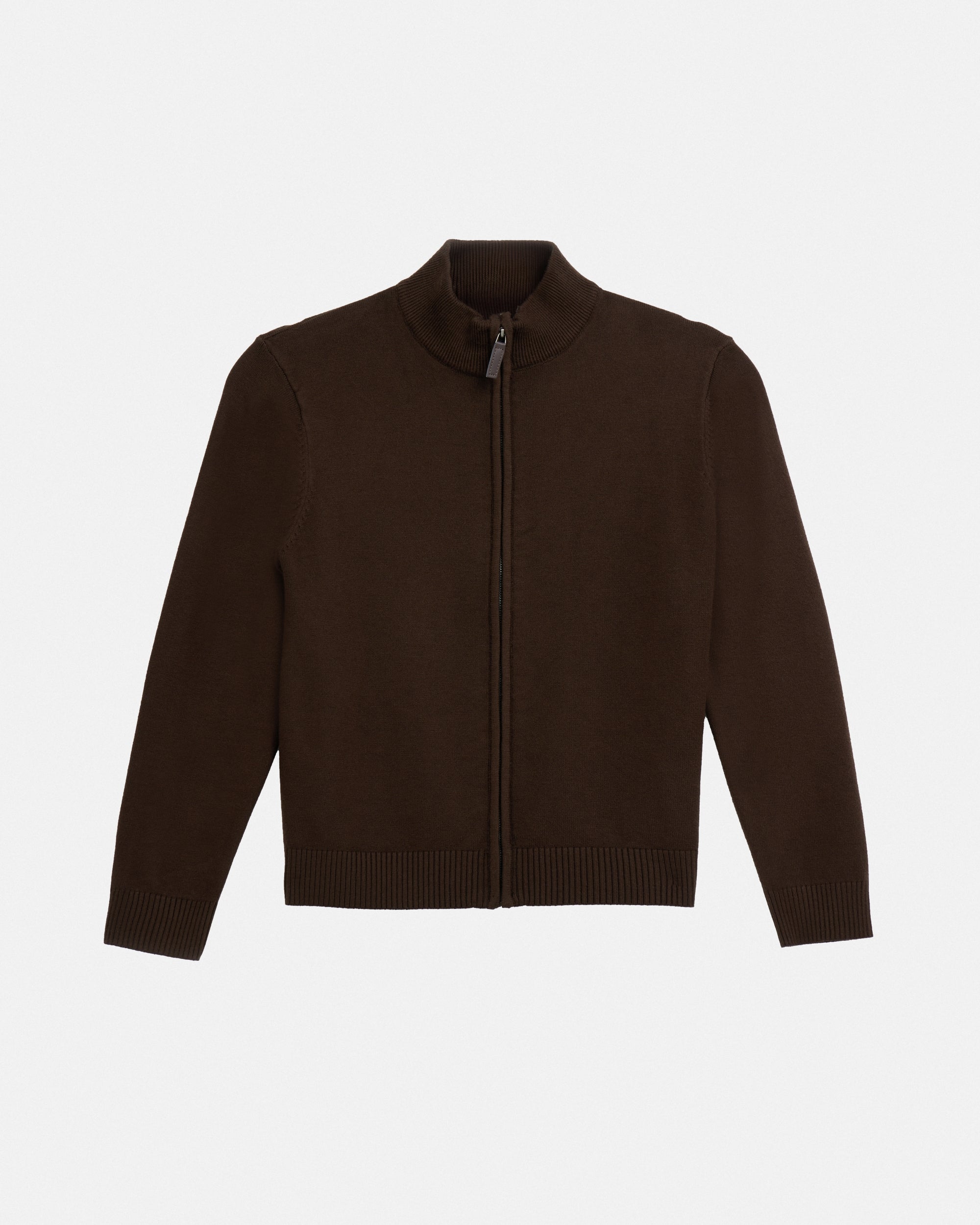 Boy's Full Zip Cardigan Sweater