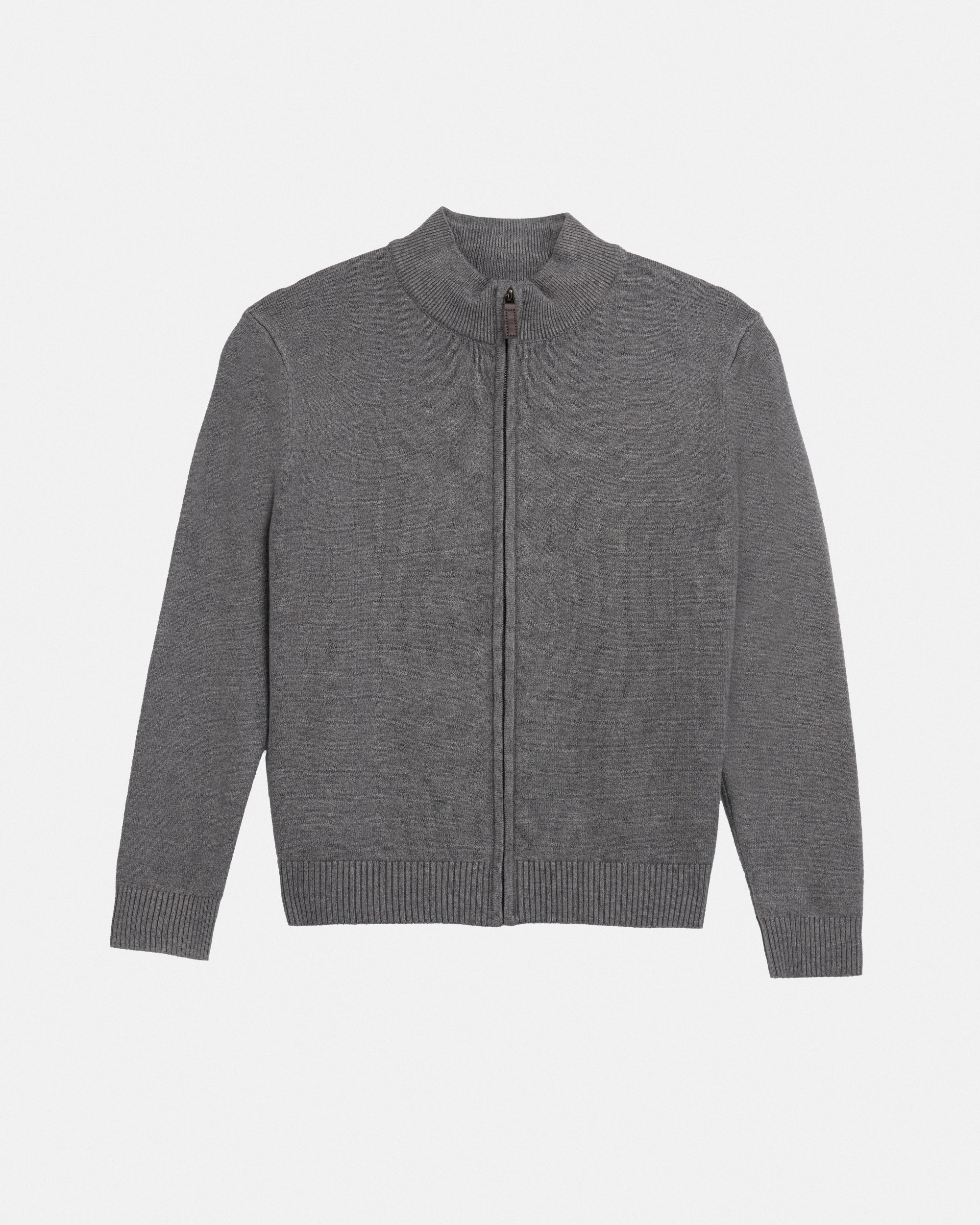 Boy's Full Zip Cardigan Sweater