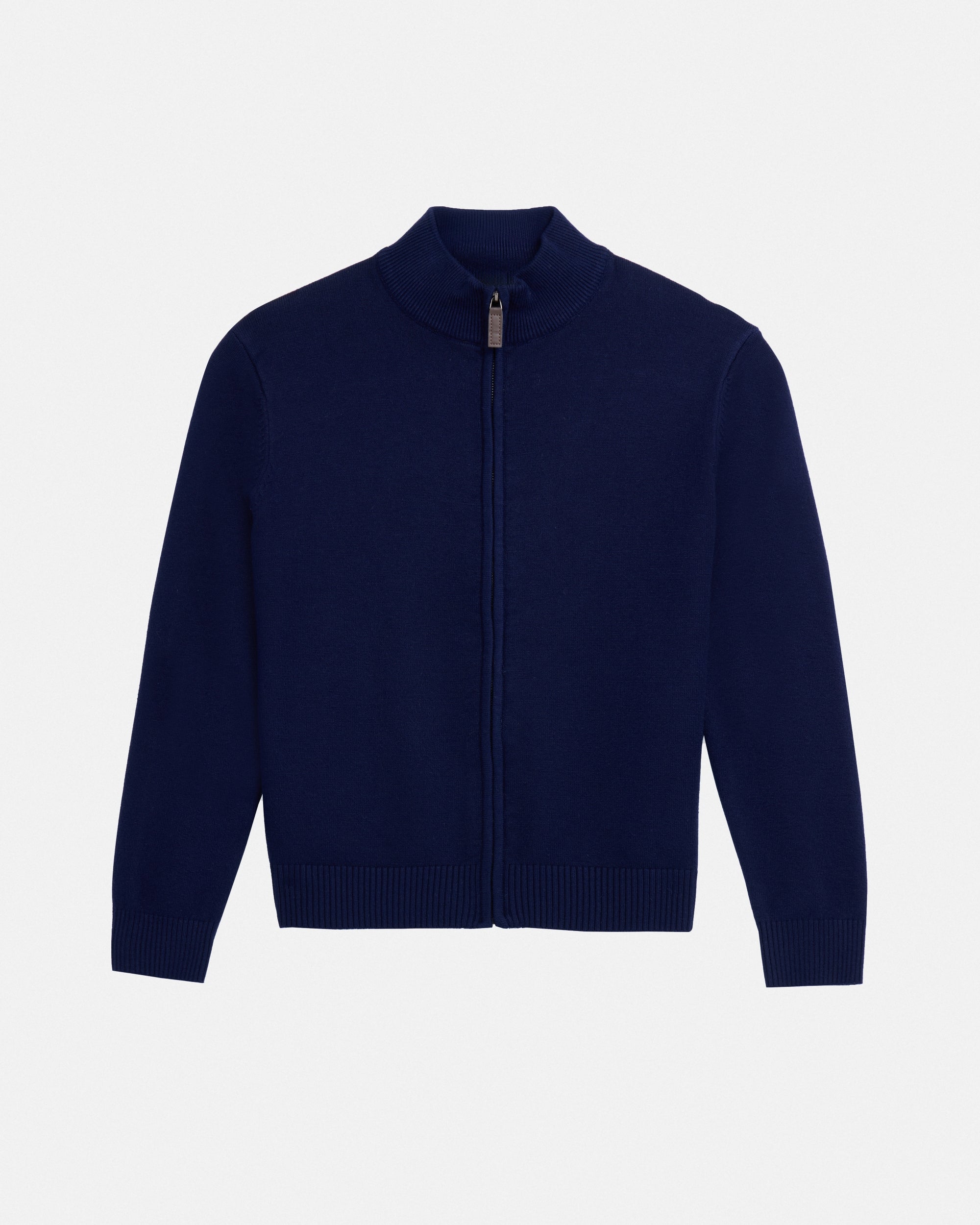 Boy's Full Zip Cardigan Sweater