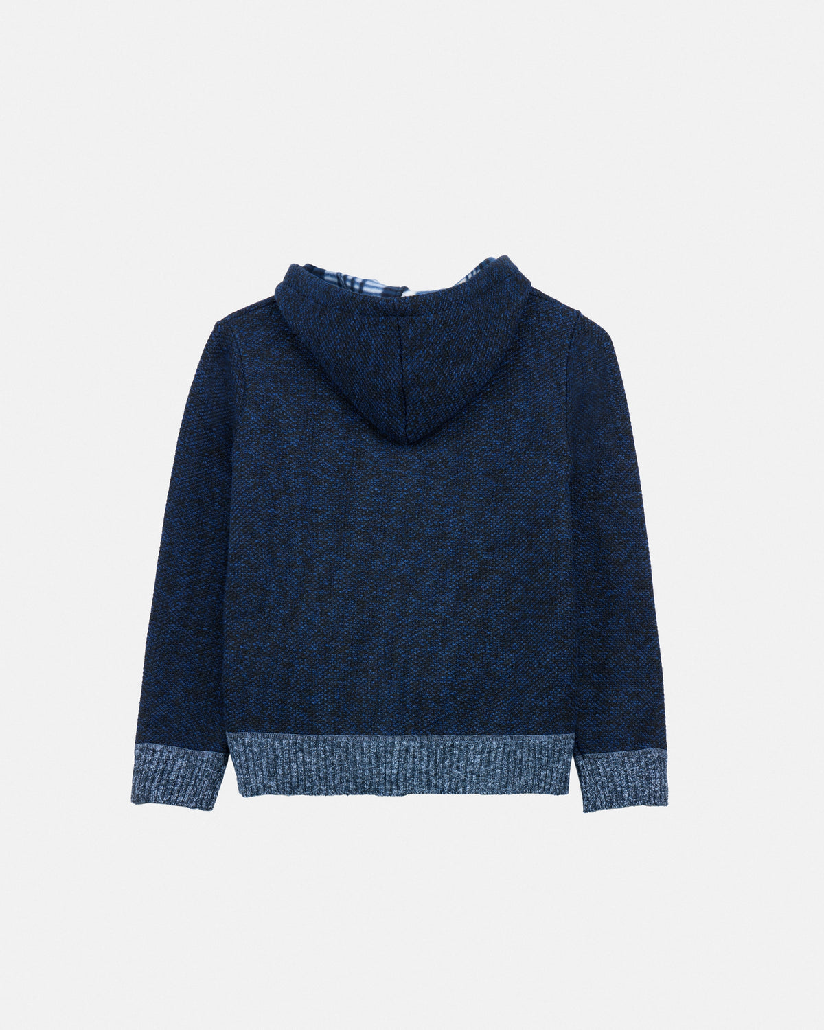 #XRSWB3101596 Boy's Fleece Lined Full Zipper Knitted Hoodie Sweater-thumbmail-14