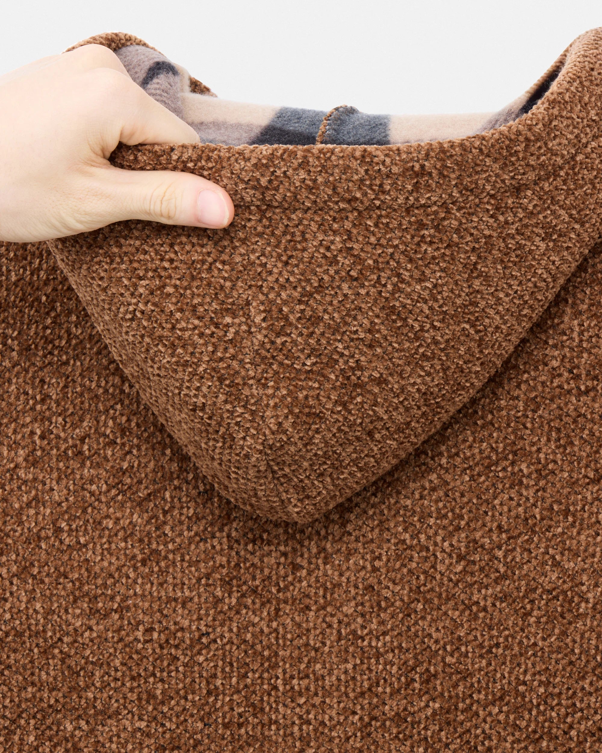 #XRSWB3101597 Boy's Fleece Lined Full Zip Chenille Knitted Hoodie Sweater-thumbmail-18