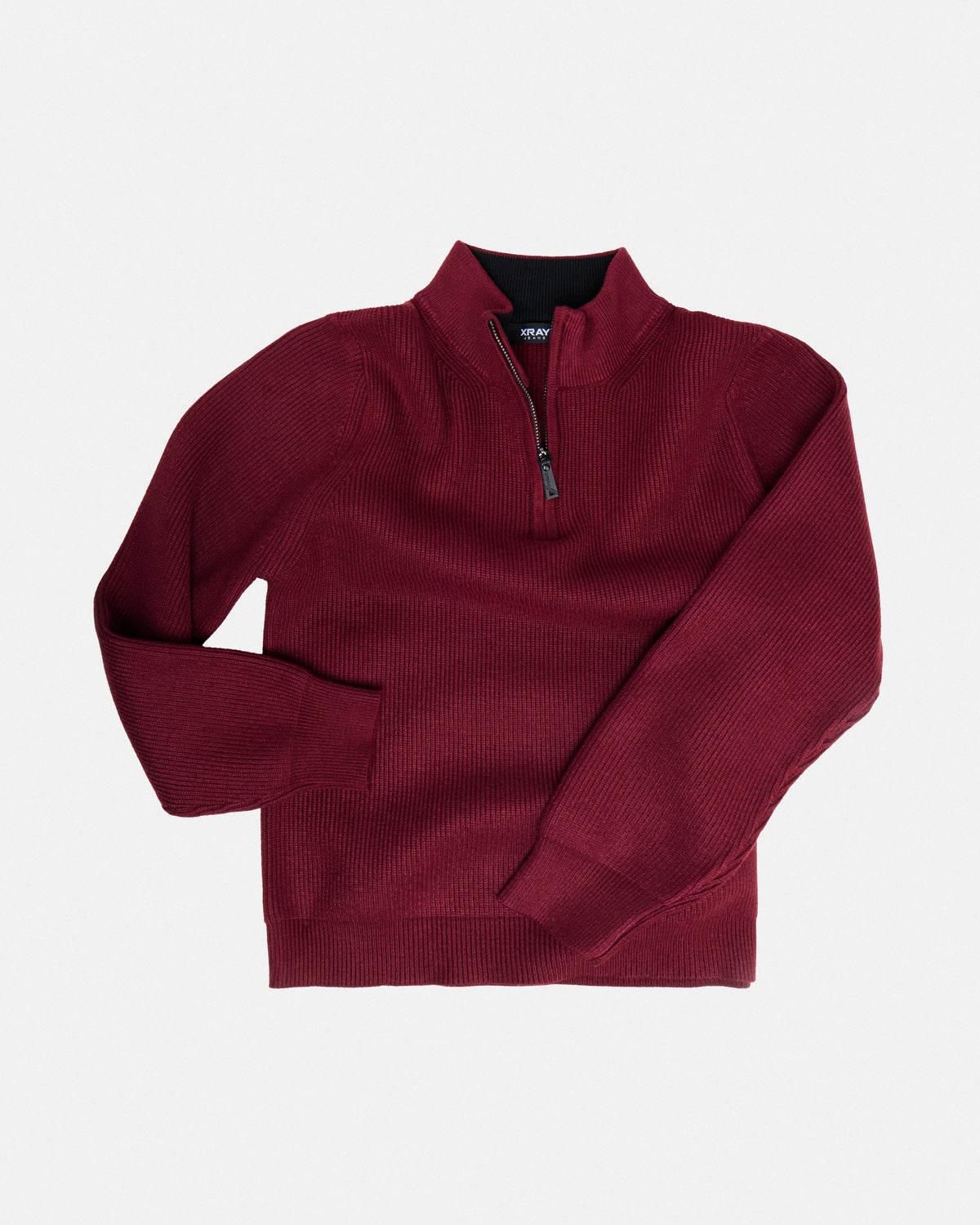 #XRSWB3102059 Boy's Quater Zip Mock Neck Sweater-thumbmail-9