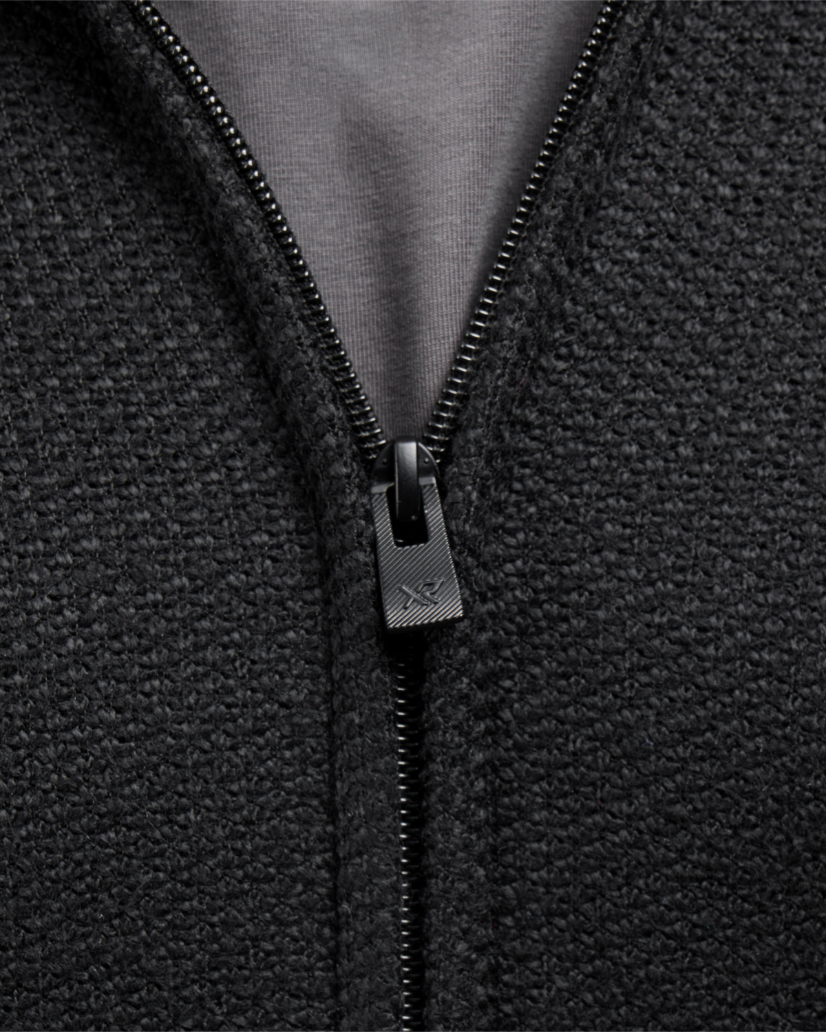 #XRSWM-34081 Fleece Lined Full Zip Knitted Hoodie Sweater-thumbmail-14