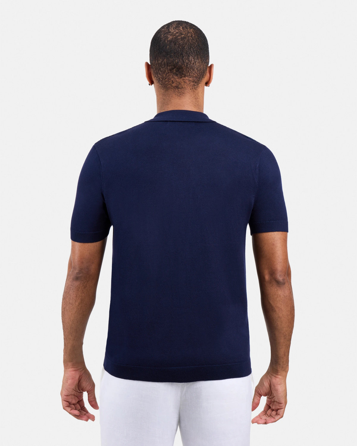 #XRSWM3101630 Textured Button Down Sweater Polo Shirt-thumbmail-19