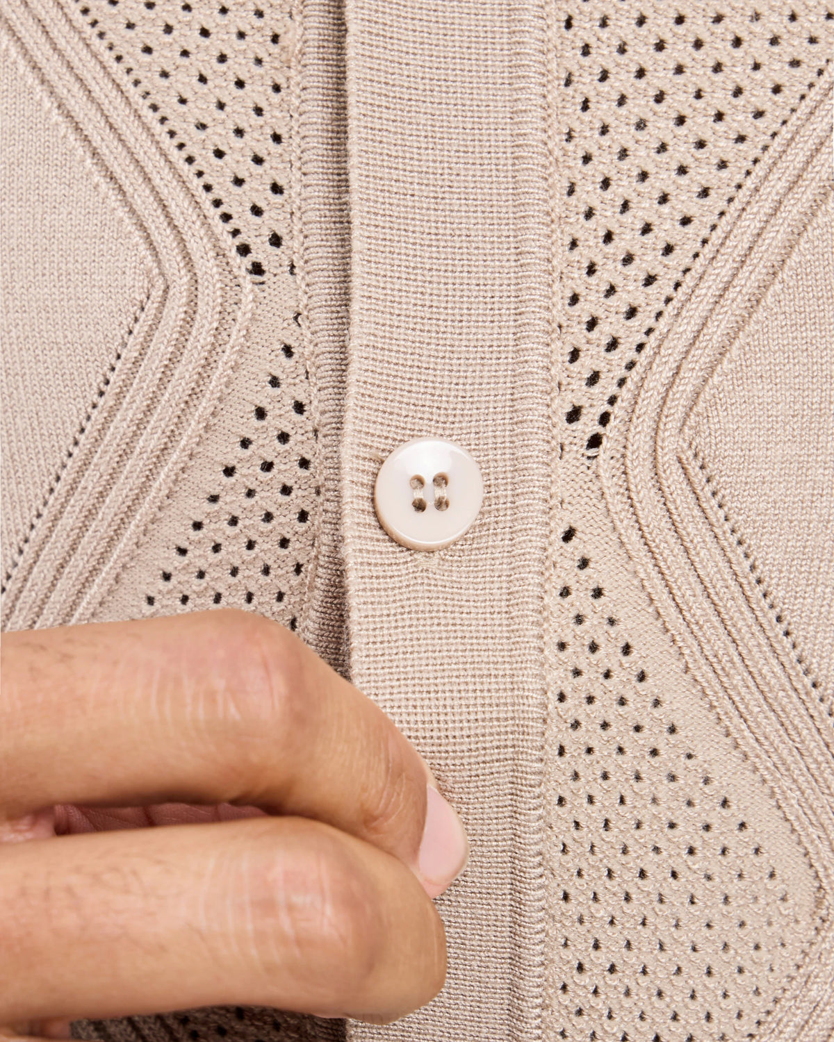 #XRSWM3101630 Textured Button Down Sweater Polo Shirt-thumbmail-39