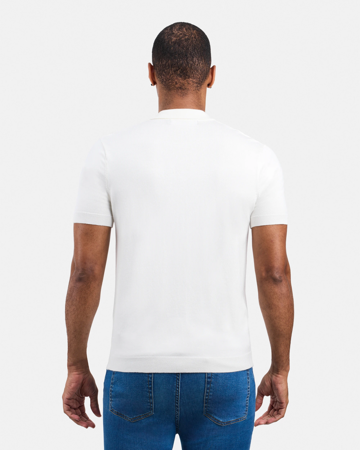 #XRSWM3101630 Textured Button Down Sweater Polo Shirt-thumbmail-26