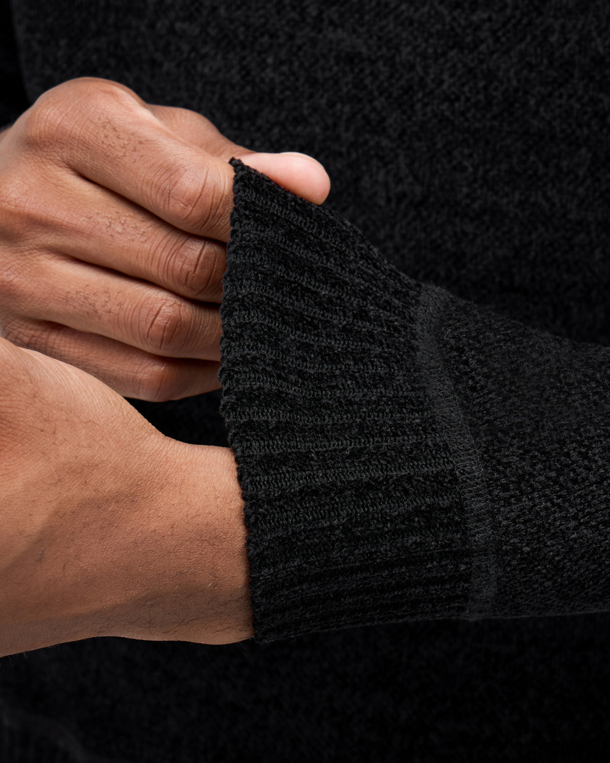 #XRSWM3102415 Fleece Lined Quilted Zipper Chenille Sweater-thumbmail-7