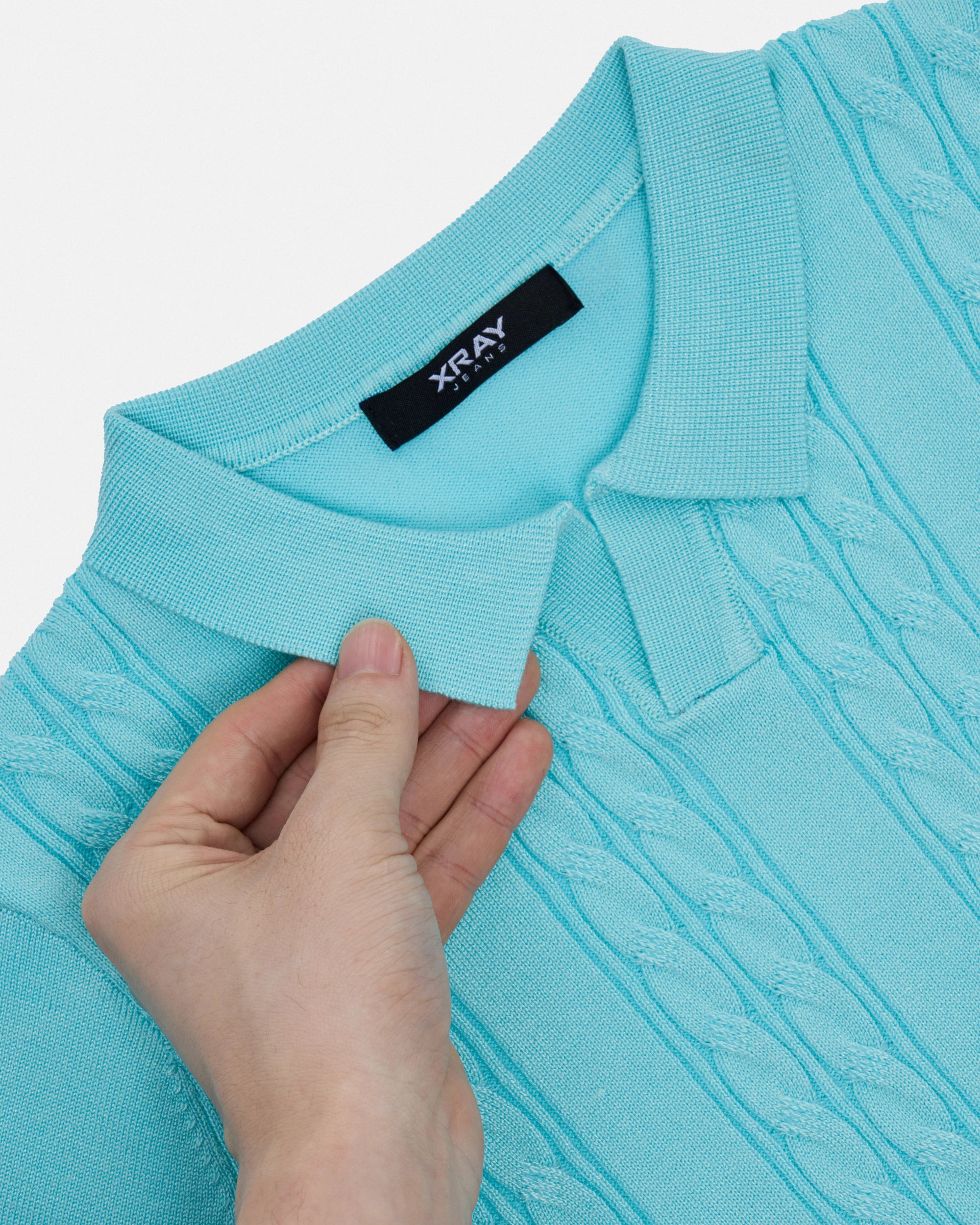 #XRTPB8101308 Boy's 5-18 Cable Knit Johnny Sweater Polo-thumbmail-23