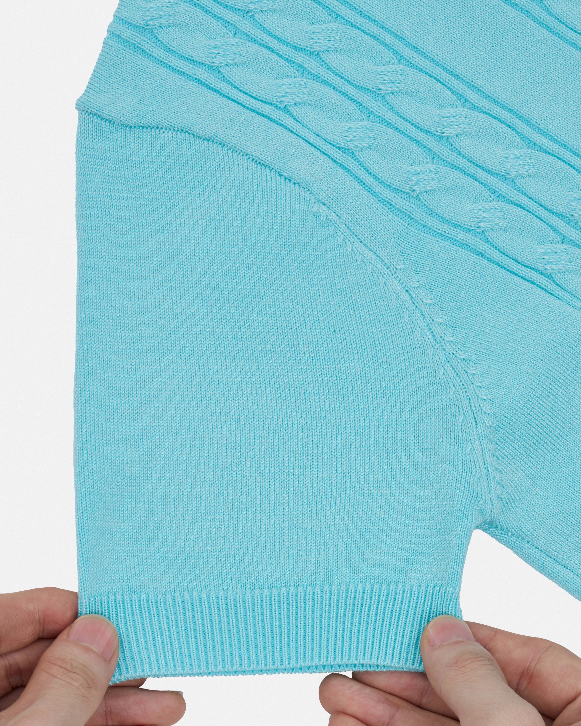#XRTPB8101308 Boy's 5-18 Cable Knit Johnny Sweater Polo-thumbmail-4
