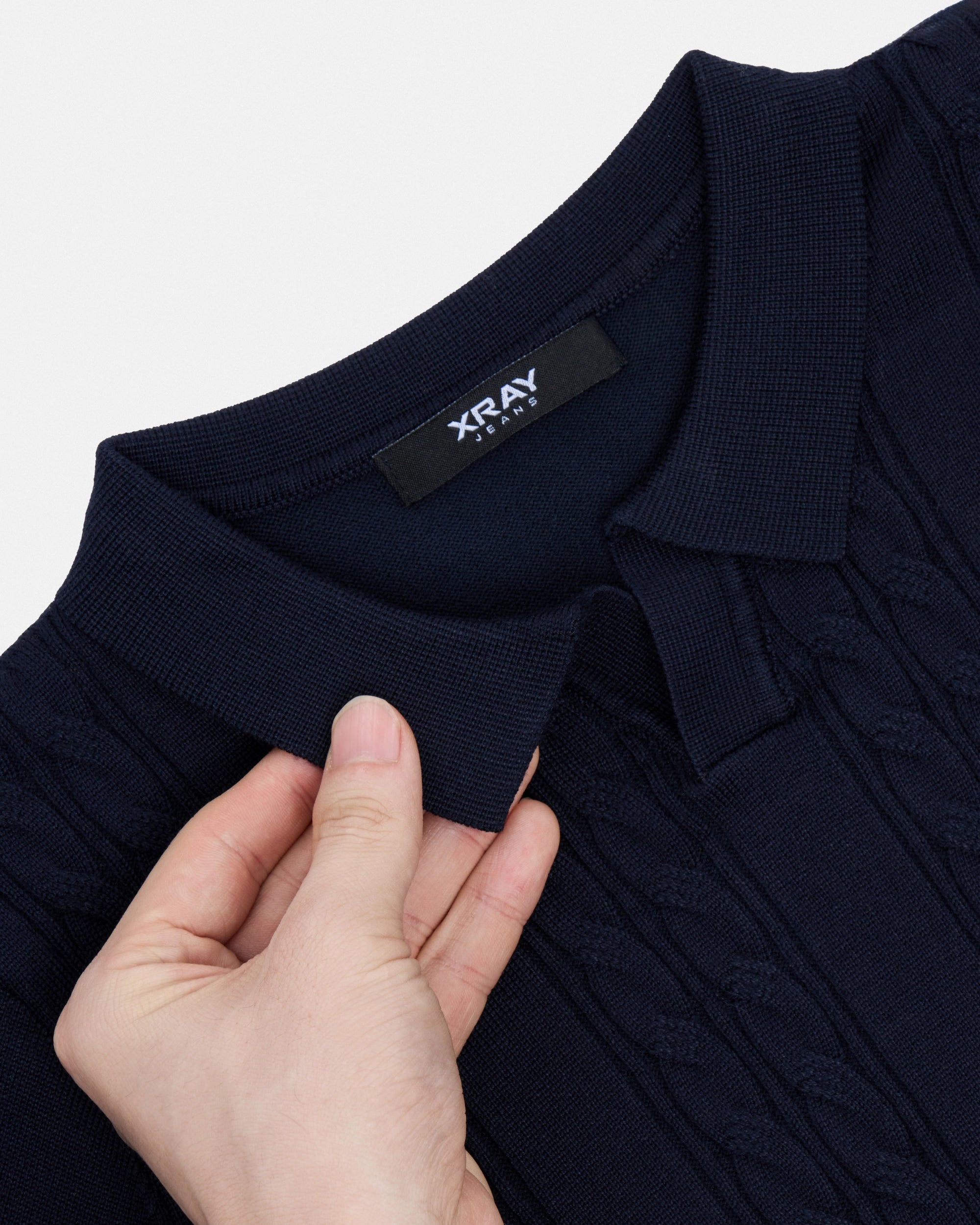 #XRTPB8101308 Boy's 5-18 Cable Knit Johnny Sweater Polo-thumbmail-19