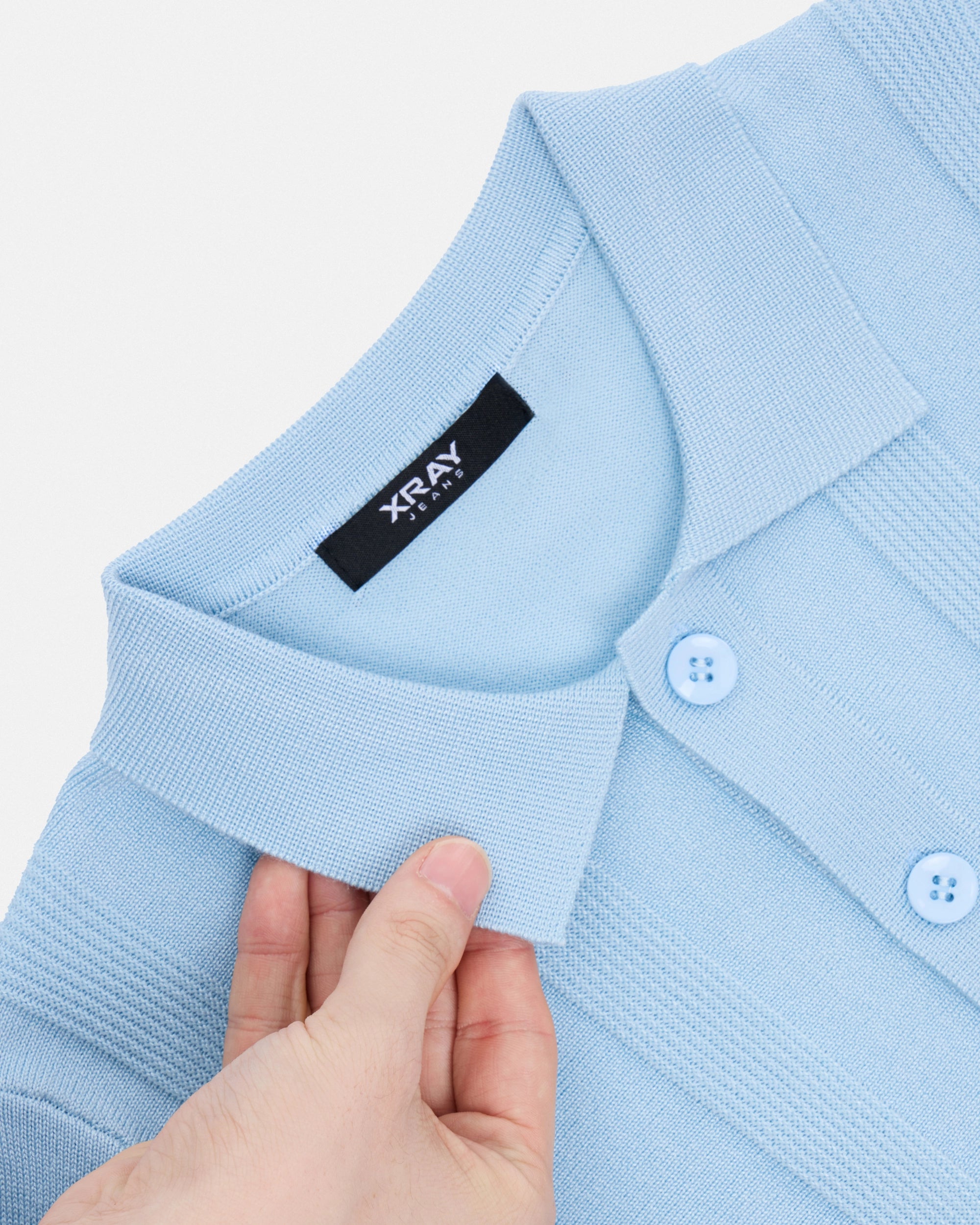 #XRTPB8101309 Boy's 5-18 Knit Button-Up Sweater Polo-thumbmail-4