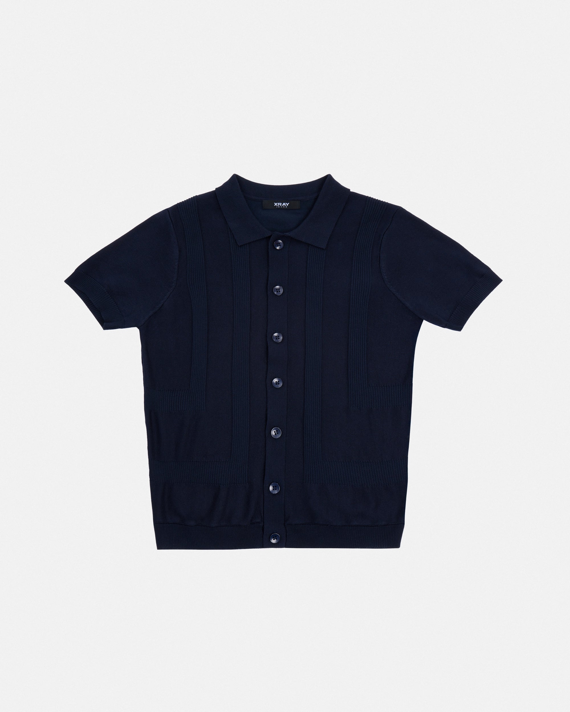 #XRTPB8101309 Boy's 5-18 Knit Button-Up Sweater Polo-thumbmail-13