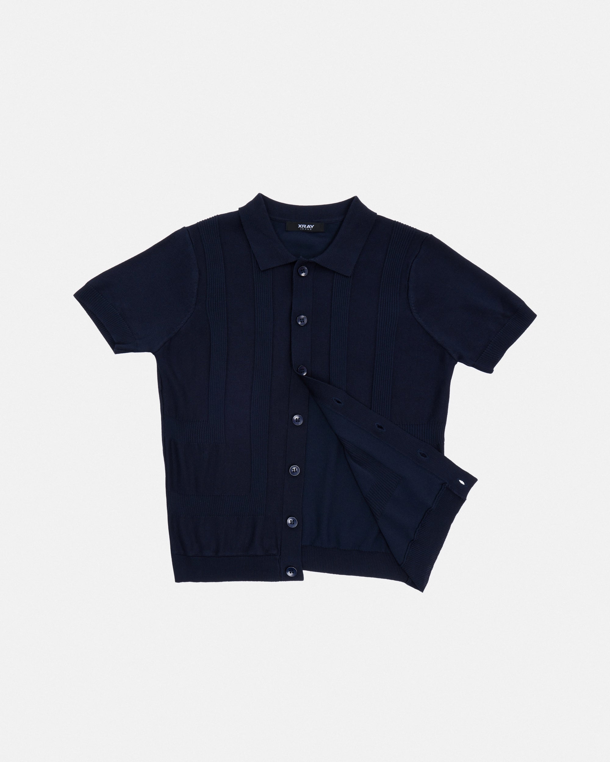 #XRTPB8101309 Boy's 5-18 Knit Button-Up Sweater Polo-thumbmail-15
