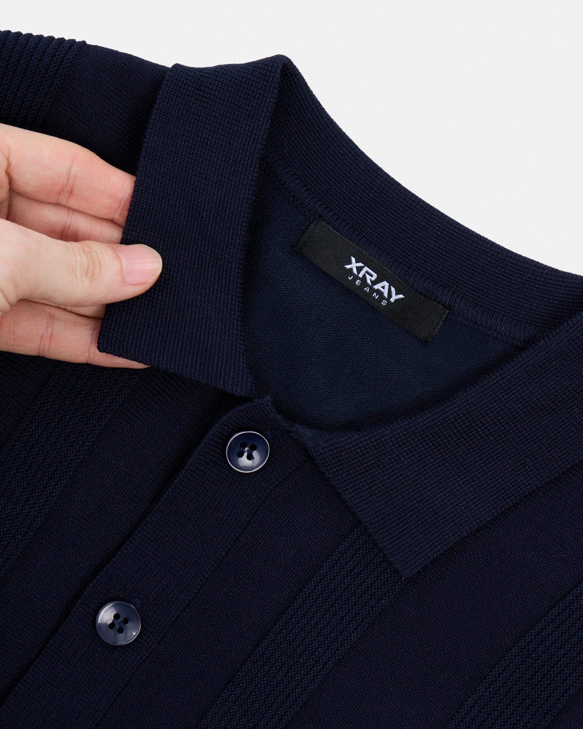 #XRTPB8101309 Boy's 5-18 Knit Button-Up Sweater Polo-thumbmail-16