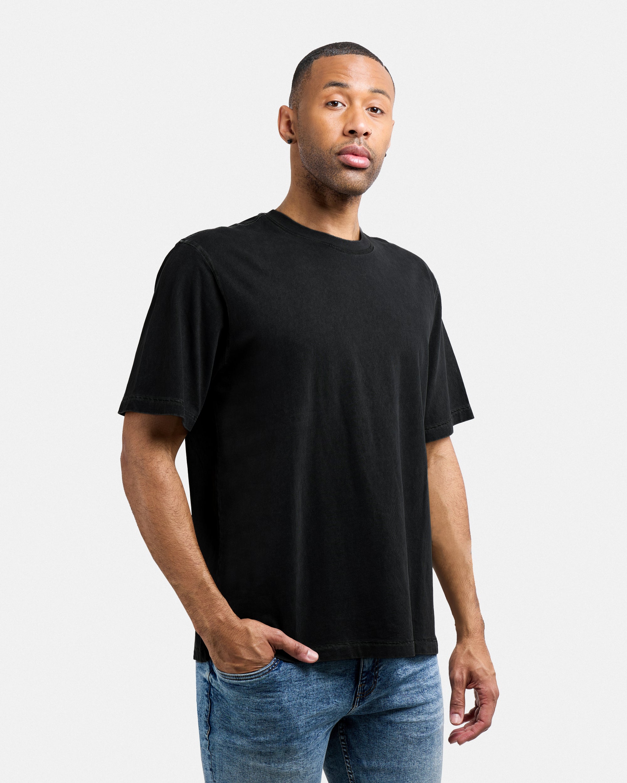 Men's Pigment Dyed Washed Boxy Crew Tee-thumbmail-40