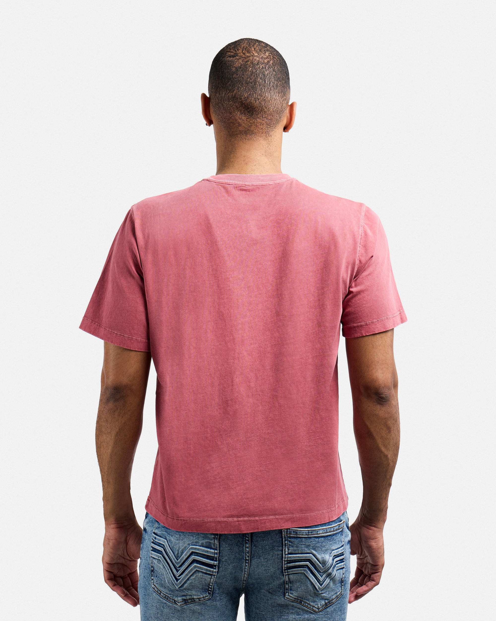 Men's Pigment Dyed Washed Boxy Crew Tee-thumbmail-2