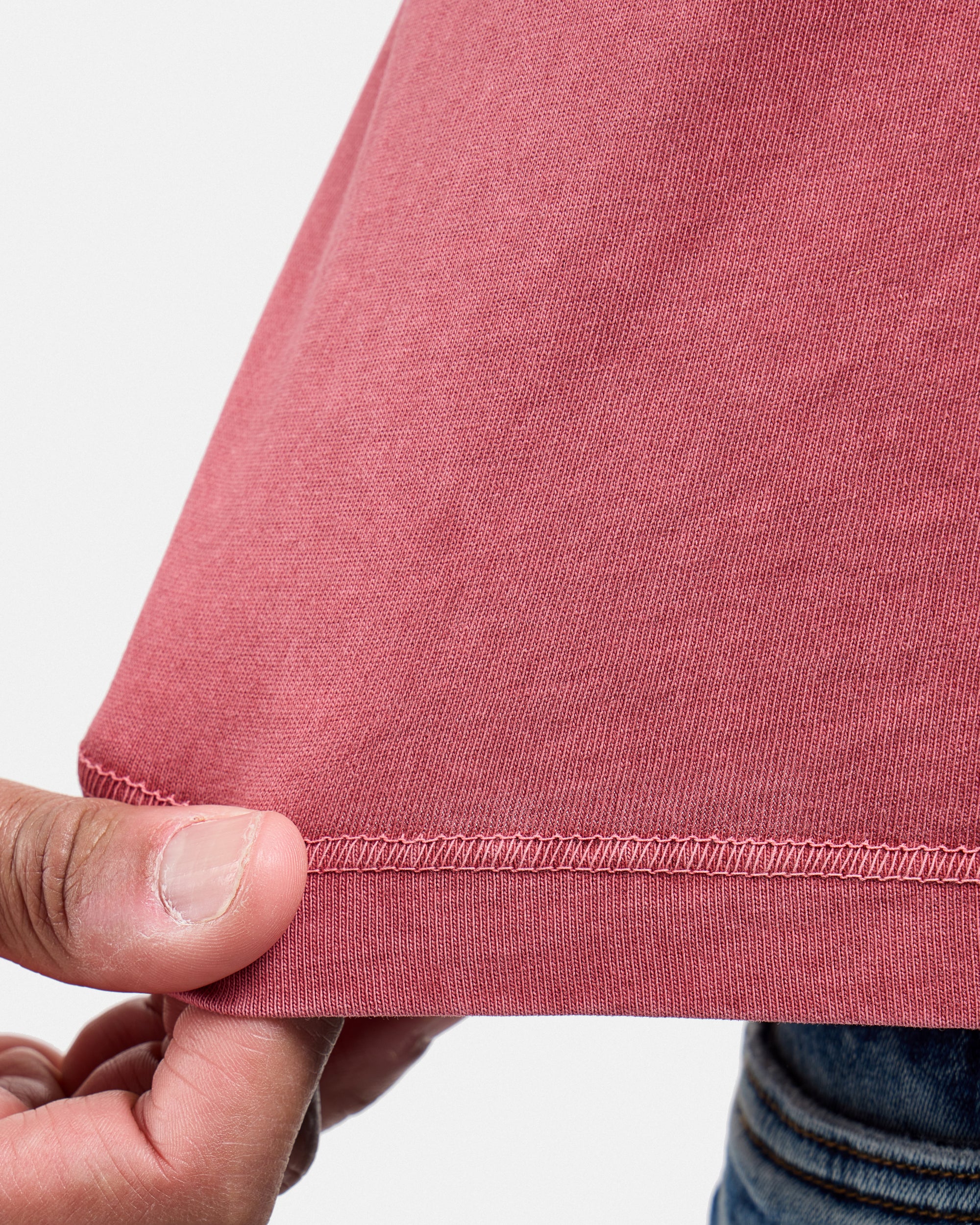Men's Pigment Dyed Washed Boxy Crew Tee-thumbmail-8