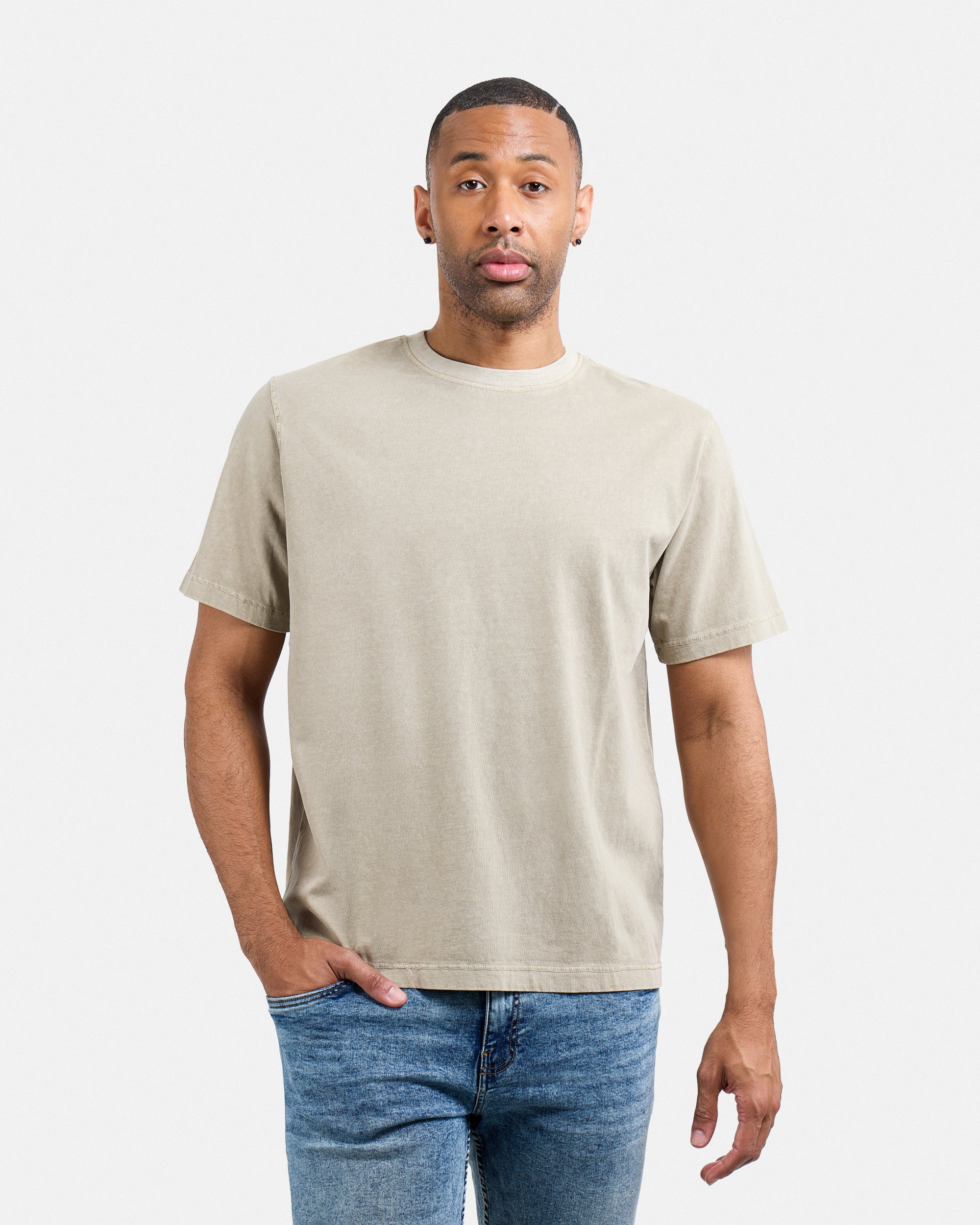 Men's Pigment Dyed Washed Boxy Crew Tee-thumbmail-49