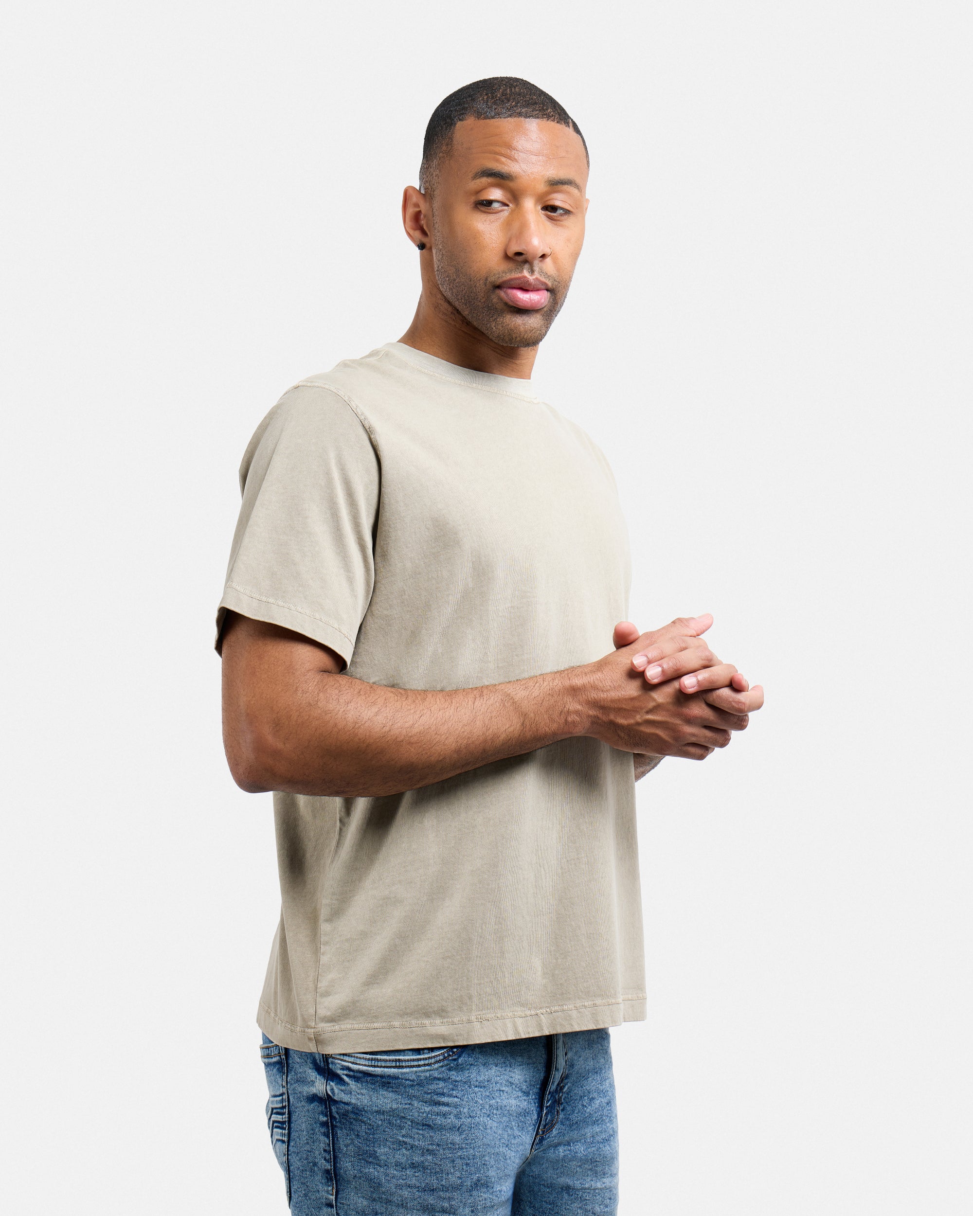 Men's Pigment Dyed Washed Boxy Crew Tee-thumbmail-51