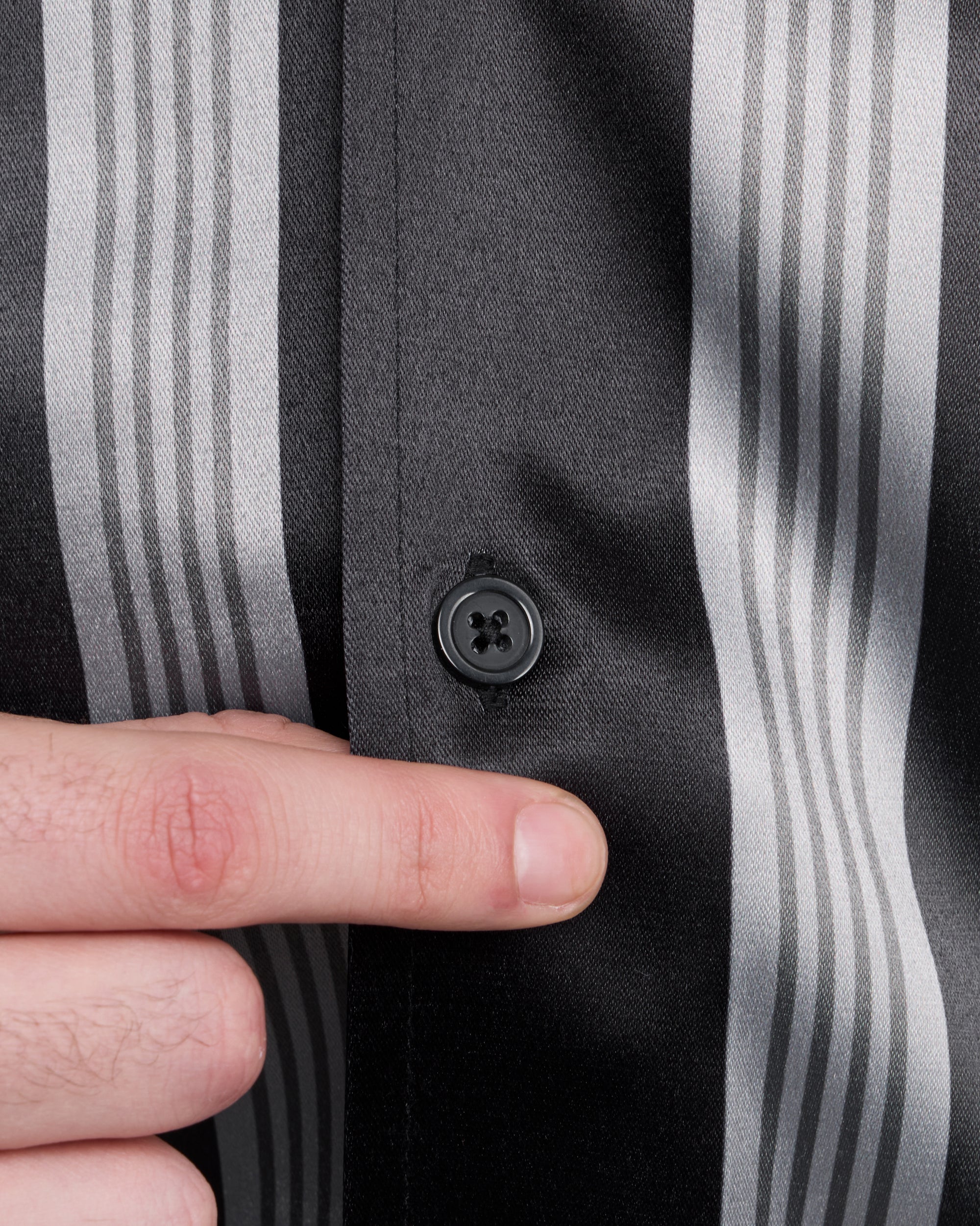 Men's Stripe Border Camp Collar Woven Shirt-thumbmail-7