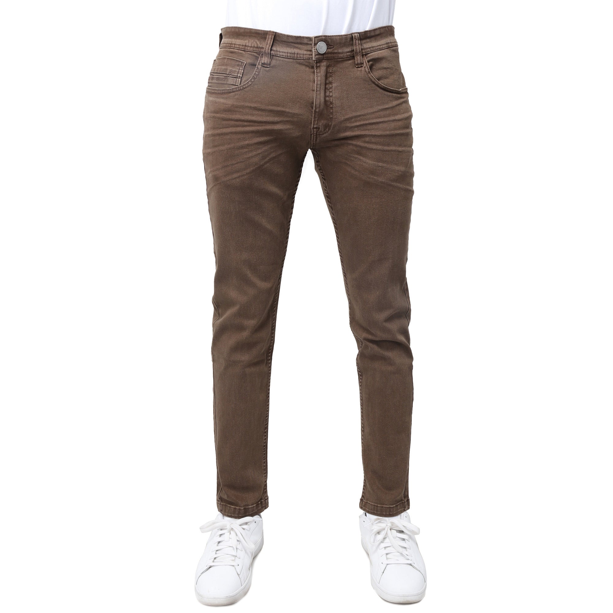 Slim Fit Classic Design Jeans Men's Casual Street Style - Temu